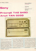 Sony TA-E5450-TAN-5550 - Test 